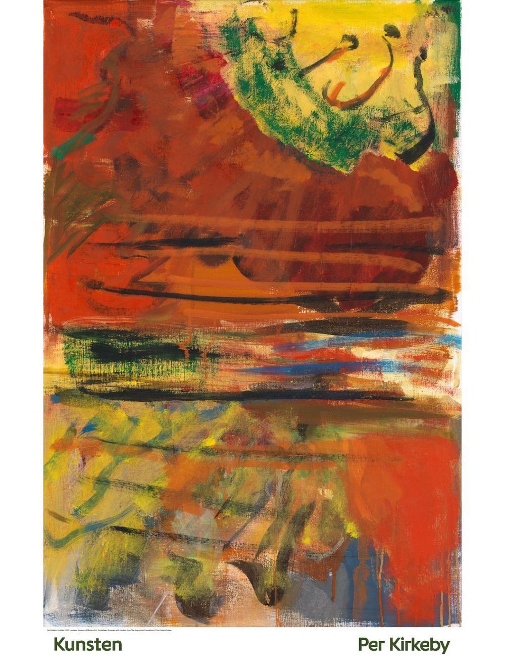 Plakat: Per Kirkeby – Untitled